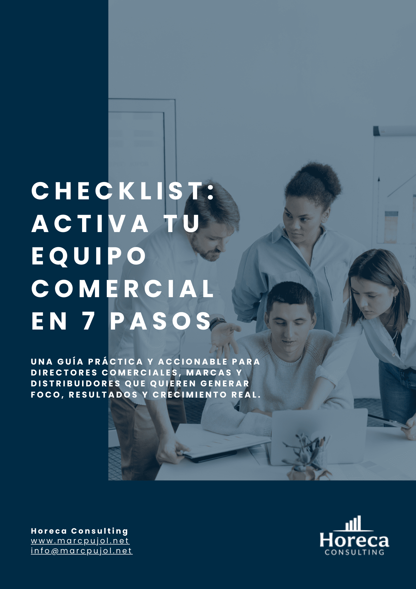 Checklist: Activa tu equipo comercial Horeca en 7 pasos